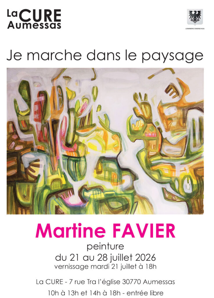 Exposition peinture Martine Favier