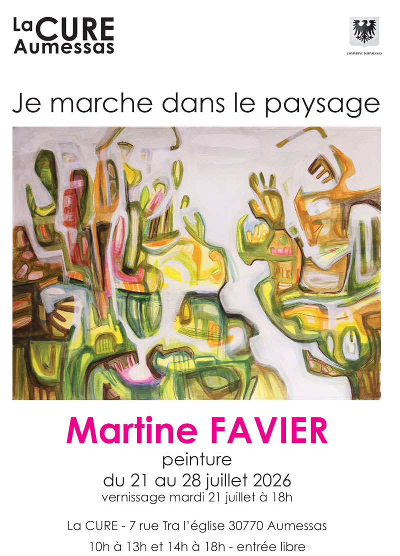 Exposition peinture Martine Favier