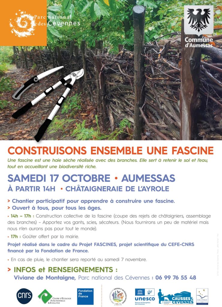 CONSTRUISONS ENSEMBLE UNE FASCINE